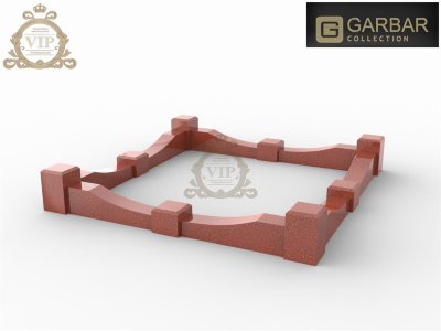 Гранитная ограда 7