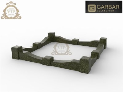 Гранитная ограда 7