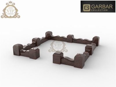 Гранитная ограда 8