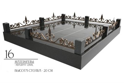 Кованая ограда 4