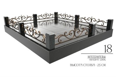 Кованая ограда 5