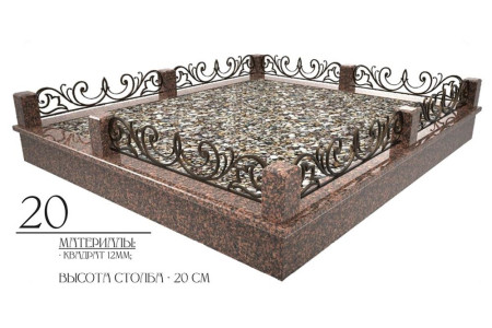 Кованая ограда 7