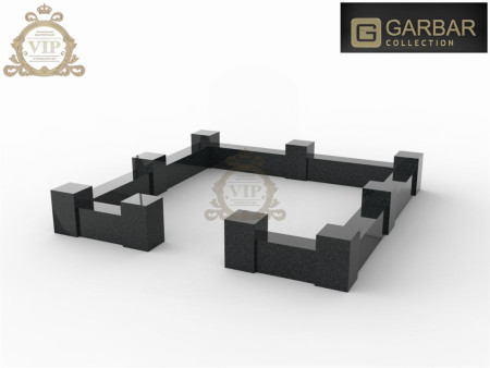 Гранитная ограда 1