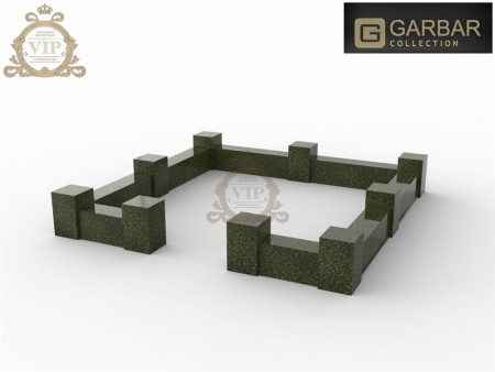 Гранитная ограда 1