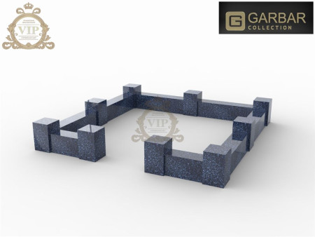 Гранитная ограда 1