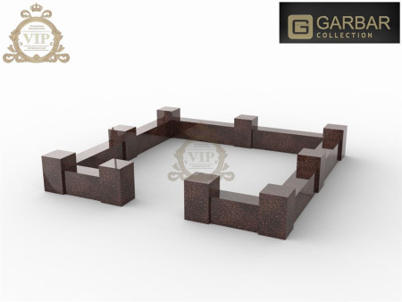 Гранитная ограда 1