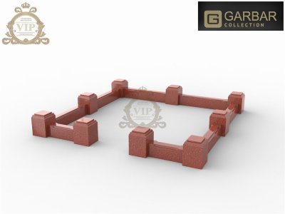 Гранитная ограда 2