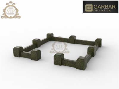 Гранитная ограда 2