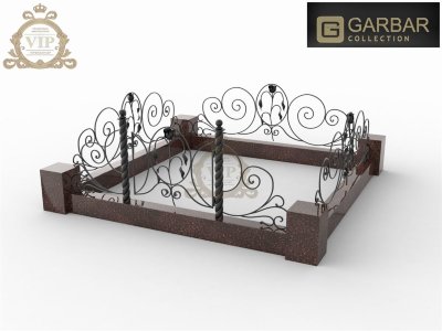 Гранитная ограда 3