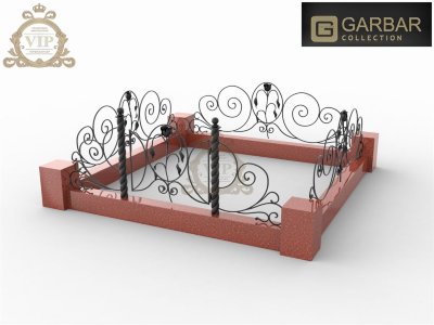 Гранитная ограда 3