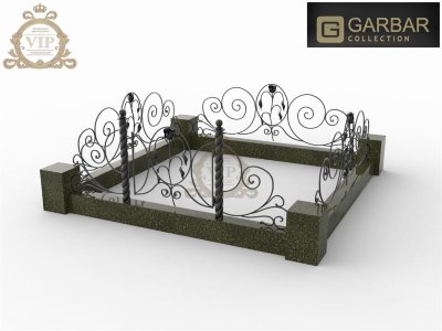 Гранитная ограда 3