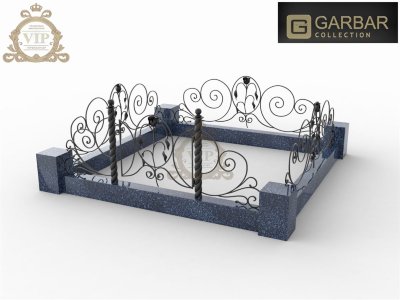 Гранитная ограда 3