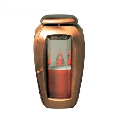 Бронзовая лампада 8