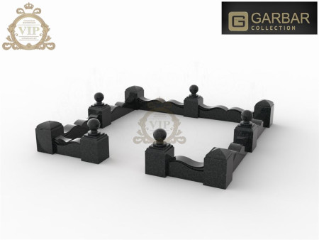 Гранитная ограда 4