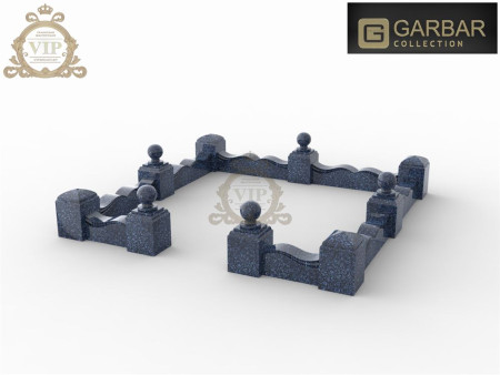 Гранитная ограда 4