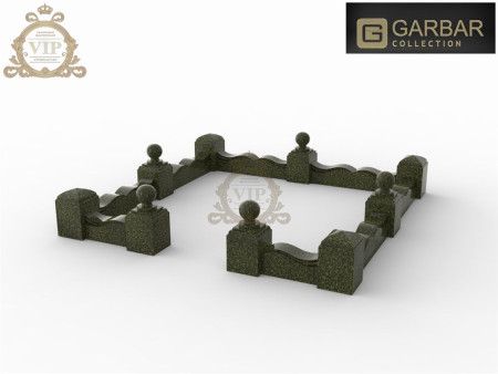 Гранитная ограда 4