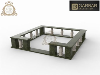 Гранитная ограда 5