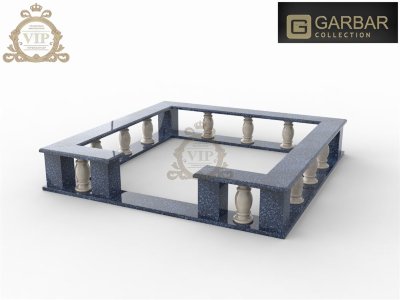 Гранитная ограда 5