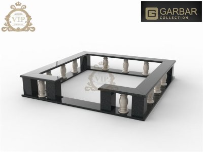 Гранитная ограда 5