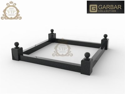 Гранитная ограда 6