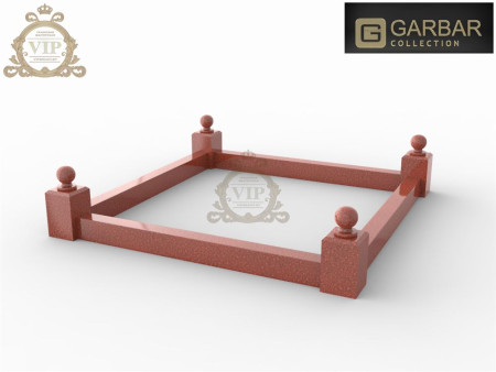 Гранитная ограда 6