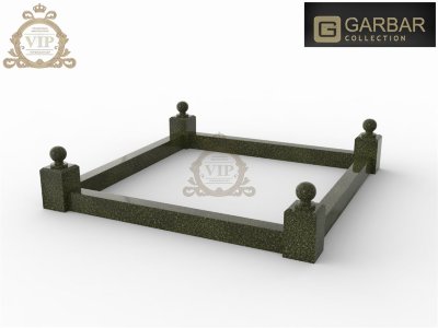 Гранитная ограда 6