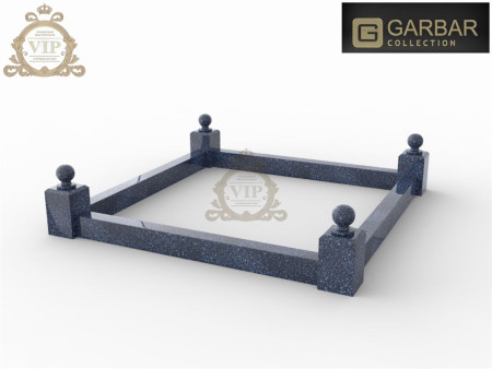 Гранитная ограда 6